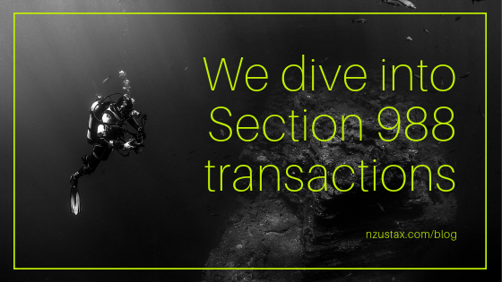 Section 988 transactions