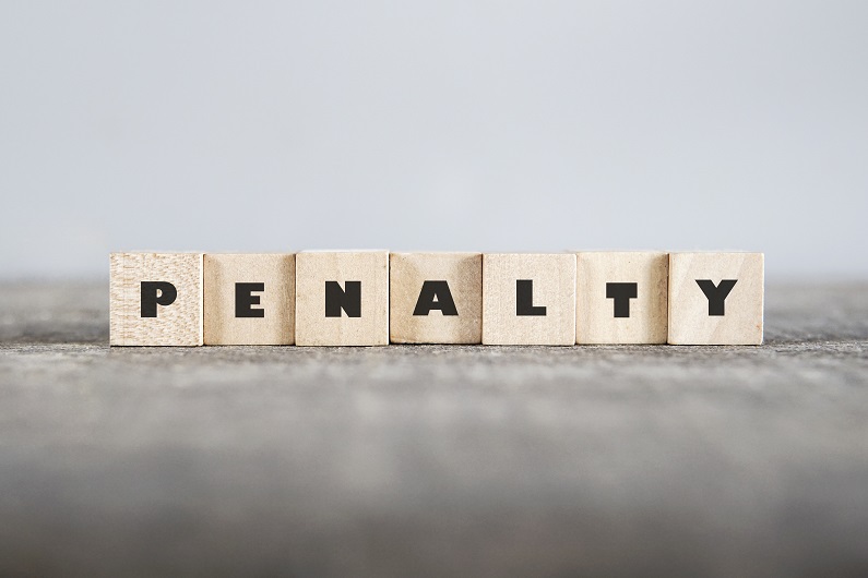 Shortfall Penalty for understating your income tax