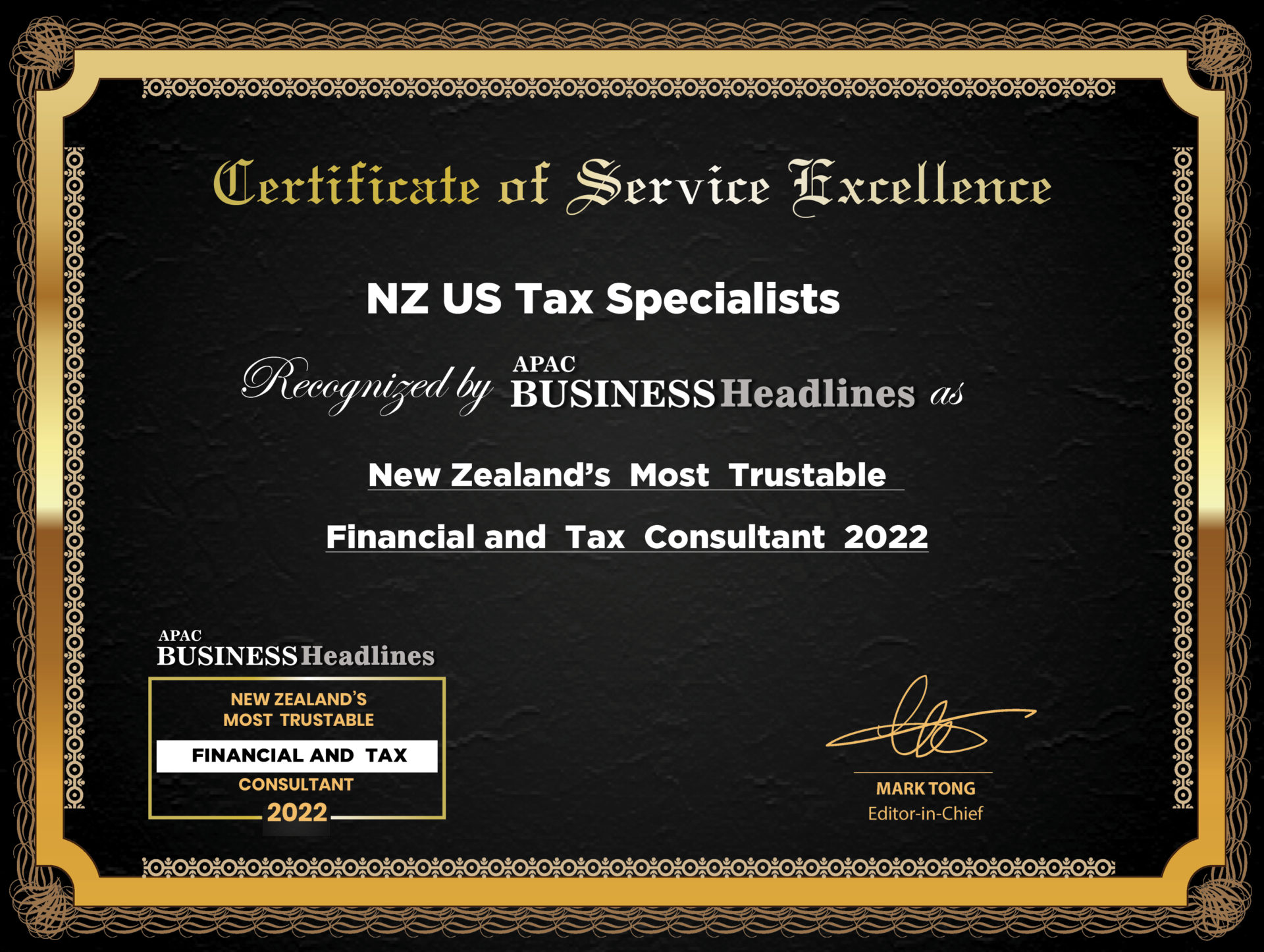 NZ US Taxes