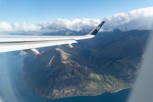 Window,View.,View,Of,The,South,Island,Of,New,Zealand